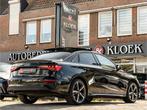 Audi A3 Limousine 35 TFSI edition S-Line PANO CAMERA BLACK O, 4 cilinders, Zwart, Leder, Bedrijf