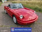 Alfa Romeo Spider | 1992 | Route 66 Auctions, Auto's, Oldtimers, Overige carrosserieën, Zwart, Bedrijf, Handgeschakeld