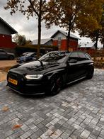 Audi rs4 b8 4.2 fsi 450pk carbon 2013 automaat, Auto's, Automaat, 4200 cc, Zwart, Leder