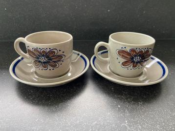 2 vintage kop schotel Stavangerflint Florry Norway jaren 60 beschikbaar voor biedingen