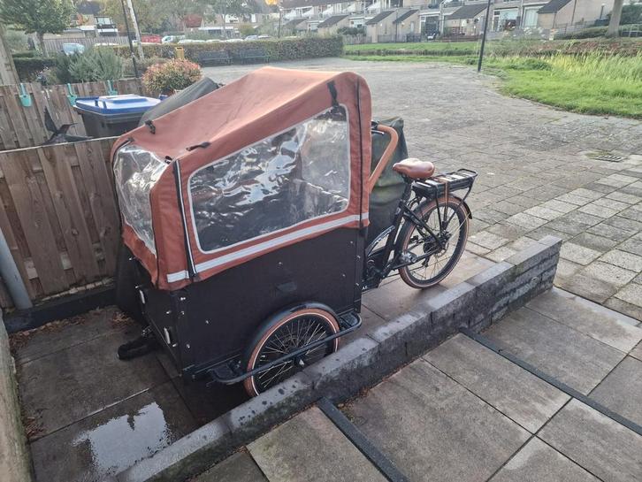 Vogue Troy Bakfiets - Weinig Gebruikt!, Fietsen en Brommers, Fietsen | Bakfietsen, Zo goed als nieuw, Overige merken, 2 kinderen