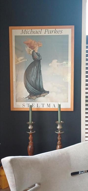  Michael Parkes Art-Print Fantasy Poster beschikbaar voor biedingen