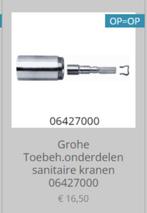 Grohe Toebeh.onderdelen sanitaire kranen 06427000, Ophalen of Verzenden, Nieuw, Kraan