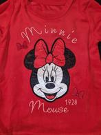 Minnie Mouse pyjama 1928 velours rood maat 128, Kinderen en Baby's, Kinderkleding | Maat 128, Nieuw, Meisje, Ophalen of Verzenden