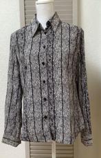 Beeldige Versace blouse maat 38-als NIEUW!, Ophalen of Verzenden, Zo goed als nieuw, Zwart
