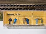 Preiser poppetjes figuurtjes arbeiders N spoor trein 1:160, Hobby en Vrije tijd, Modeltreinen | N-Spoor, Overige merken, Gelijkstroom of Wisselstroom