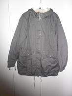 H&M Divided Grijze Winterjas Met Capuchon Maat 2XL, H&M, Ophalen of Verzenden, Grijs, Jas of Mantel