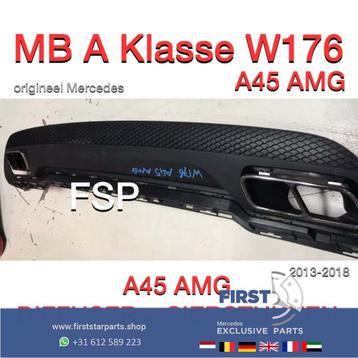 W176 A 45 AMG Diffuser + uitlaat sierstukken LR Mercedes A K beschikbaar voor biedingen