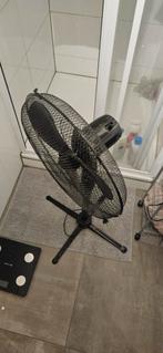 Staande Ventilator - Zwart, 3 Snelheden, Oscillerend, Ophalen of Verzenden, Gebruikt, Statiefventilator