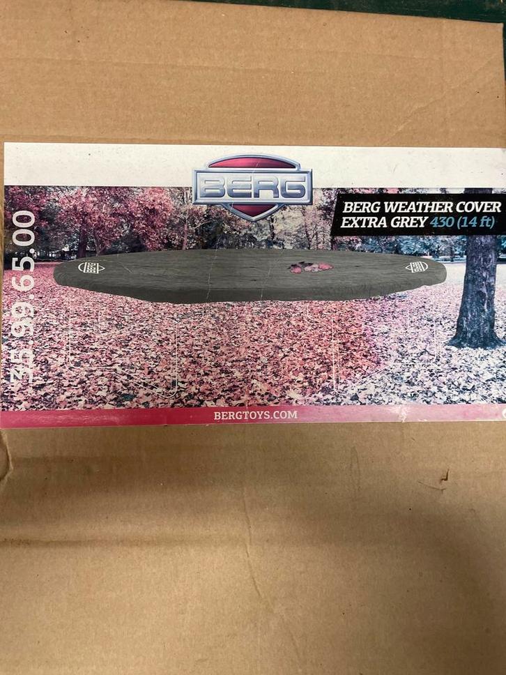 BERG Trampoline Afdekhoes  430 (14ft), Kinderen en Baby's, Speelgoed | Buiten | Trampolines, Nieuw, Ophalen of Verzenden