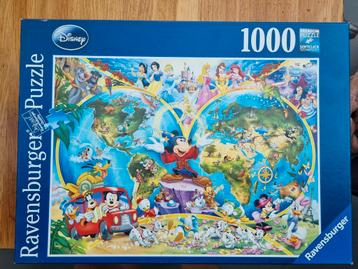 Ravensburger Disney puzzel 1000 stukjes beschikbaar voor biedingen
