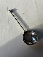 Lepel antiek zilver suikerlepel eikel zwaardje, Ophalen of Verzenden