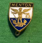 Broche Menton, Verzamelen, Speldjes, Pins en Buttons, Ophalen of Verzenden, Zo goed als nieuw, Transport