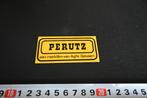 stickers PERUTZ een merkfilm van AGFA - Gevaert, Ophalen, Zo goed als nieuw