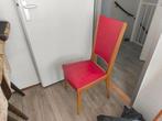 4x Skai stoelen uit 1960, Ophalen, Zo goed als nieuw, Rood, Vier