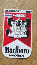 Sticker Marlboro Zandvoort Team McLaren 1977, Ophalen of Verzenden, Zo goed als nieuw, Sport