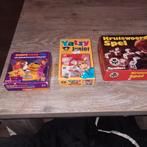 Leuke spellen pakket - Yatzy Junior, Kruiswoord, Pees Vis, Hobby en Vrije tijd, Gezelschapsspellen | Bordspellen, Ophalen of Verzenden