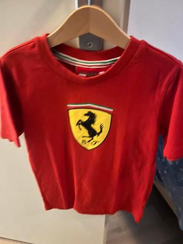 Ferrari formule 1 tshirt maar 128 beschikbaar voor biedingen