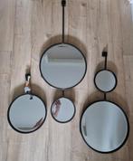 Set van drie - Ronde spiegels -5 spiegels diverse afmetingen, Huis en Inrichting, Woonaccessoires | Spiegels, Ophalen, Minder dan 50 cm