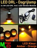 LED Auto Knipper set Oranje 2x 3W Zwart RF afstandsbediening, Auto diversen, Ophalen of Verzenden