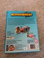 Moddervarkens - Leuk kaartspel voor jong en oud!, Een of twee spelers, Ophalen of Verzenden, Zo goed als nieuw, Reisspel