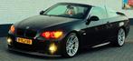 BMW 3-Serie 3.0 I 335 Cabrio AUT 2007 Zwart, Auto's, Automaat, USB, Achterwielaandrijving, Cabriolet