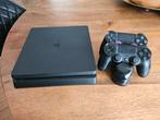 PlayStation 4 Slim met 2 controllers, Ophalen, Gebruikt, Met 2 controllers, 1 TB