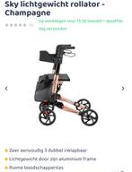 Lichtgewicht rollator, champagne kleurig, Diversen, Rollators, Ophalen of Verzenden, Lichtgewicht, Gebruikt