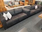 Bankstel 3+2 Velvet super comfort Antraciet NIEUW, Ophalen, Nieuw, 75 tot 100 cm, Rechte bank