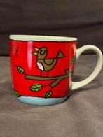 Mok Babette Harms voor Douwe Egberts - foogel, Huis en Inrichting, Keuken | Servies, Ophalen of Verzenden, Zo goed als nieuw, Overige stijlen