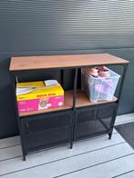 2x IKEA FJÄLLBO stellingkast / tv-meubel, Huis en Inrichting, Kasten | Stellingkasten, Ophalen, Zo goed als nieuw