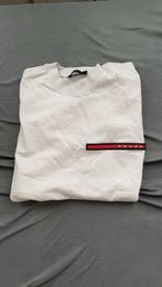 Prada T-shirt, Kleding | Heren, T-shirts, Ophalen of Verzenden, Zo goed als nieuw, Maat 48/50 (M), Wit