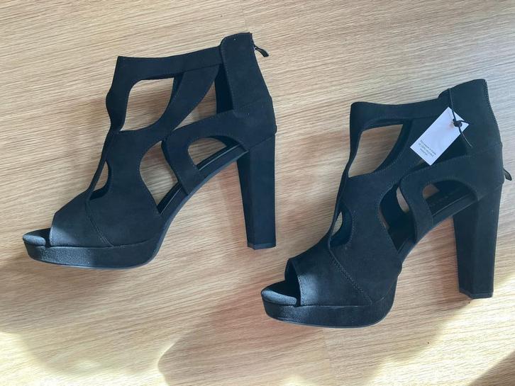 Zwarte hoge hakken van Anna Field maat 42 - nieuw in doos, Kleding | Dames, Schoenen, Nieuw, Schoenen met hoge hakken, Zwart, Ophalen of Verzenden