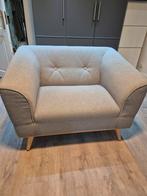 Loveseat licht grijs, Huis en Inrichting, Fauteuils, Ophalen, Zo goed als nieuw