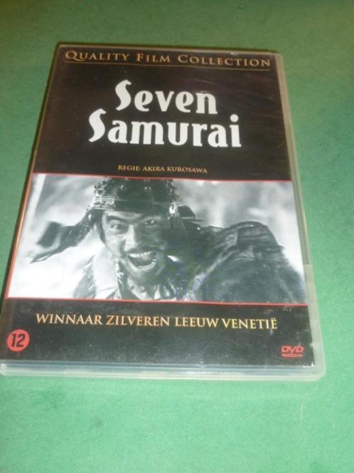 Seven samurai Akira Kurosawa dvd, Cd's en Dvd's, Dvd's | Filmhuis, Zo goed als nieuw, Azië, Ophalen of Verzenden