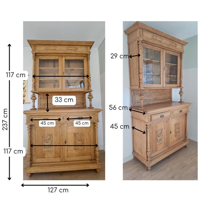 Prachtige buffet kast, Huis en Inrichting, Kasten | Buffetkasten, Zo goed als nieuw, 200 cm of meer, 100 tot 150 cm, 25 tot 50 cm