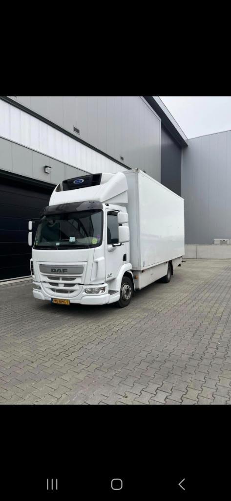 DAF LF 220 ,EURO 6 ,BAKWAGEN, KOELING/VERWARMING., Auto's, Vrachtwagens, Bedrijf, 360° camera, Airconditioning, Bluetooth, Radio