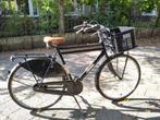 Leuke ouderwets Burgers herenfiets met mandje, Fietsen en Brommers, Fietsen | Heren | Herenfietsen, Gebruikt, Versnellingen, 53 tot 57 cm