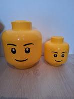 Lego opbergbox boy klein en groot, Kinderen en Baby's, Speelgoed | Duplo en Lego, Ophalen of Verzenden, Zo goed als nieuw, Lego