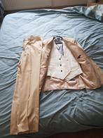 Kostuum 3-delig beige/zand maat 48 NIEUW, Kleding | Heren, Ophalen of Verzenden, Nieuw, Maat 48/50 (M), Beige