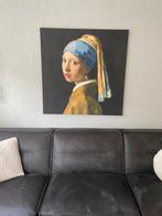 Meisje met de parel - 100x100 cm, Antiek en Kunst, Kunst | Schilderijen | Klassiek, Ophalen