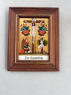 Hinterglasbild, inri, heilig, kerk, geloof, jezus,, Antiek en Kunst, Ophalen of Verzenden