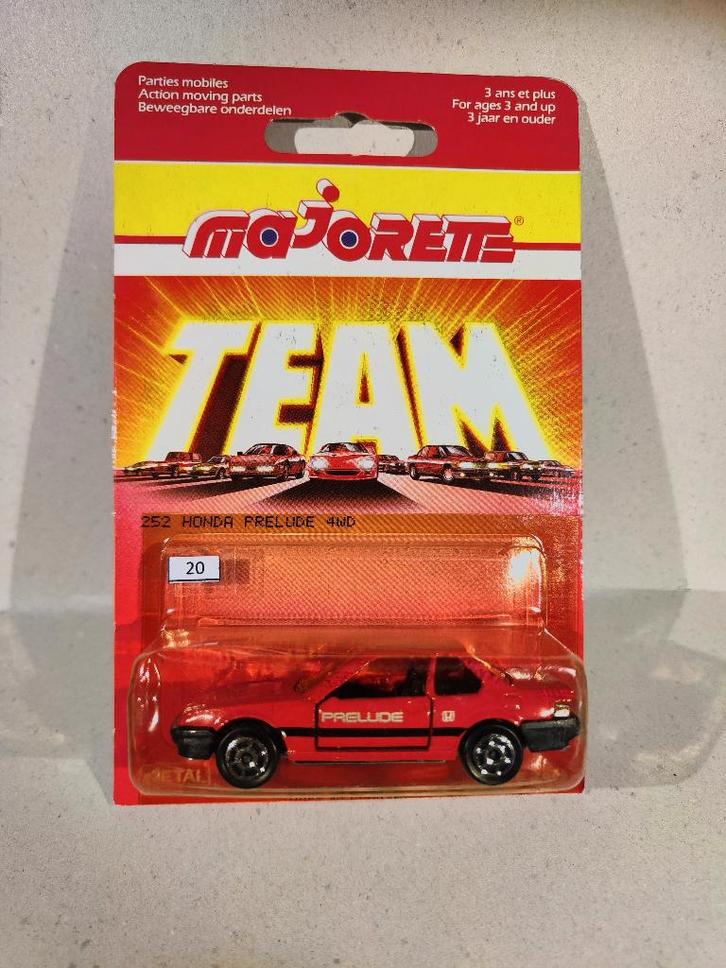 Majorette Honda Prelude 4WD, Hobby en Vrije tijd, Modelauto's | Overige schalen, Nieuw, Auto, Ophalen of Verzenden
