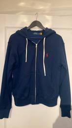 Polo Ralph Lauren bonker blaiw vest sweater hoddy mt M nieuw, Verzenden, Zo goed als nieuw, Maat 38/40 (M), Blauw