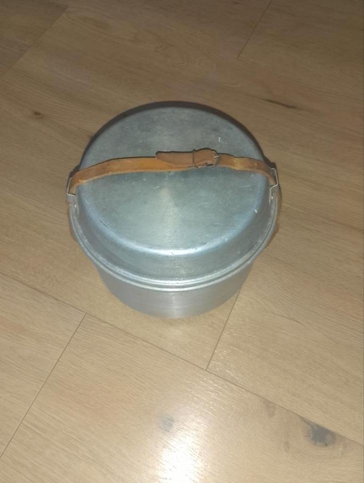 Vintage Aluminium Stapelbare Kookset, Caravans en Kamperen, Kampeeraccessoires, Ophalen of Verzenden