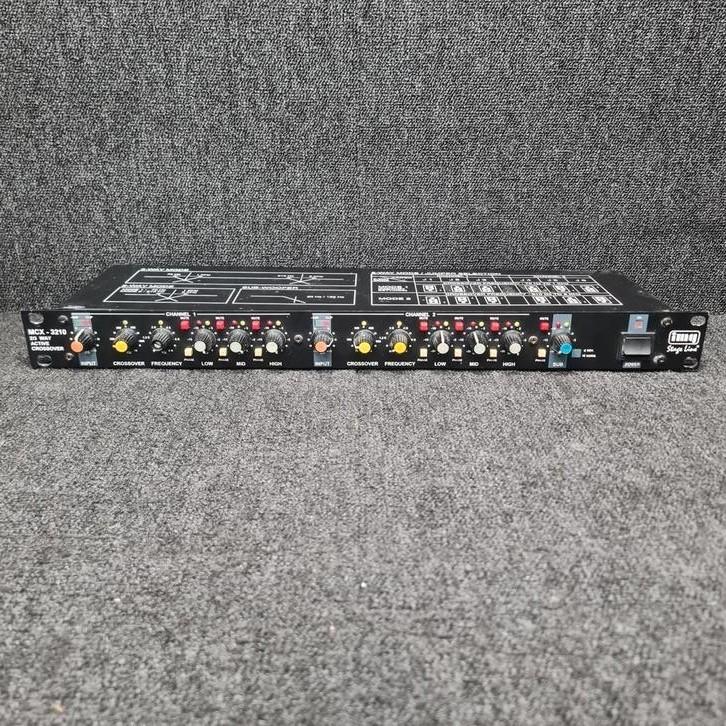 IMQ stageline   crossover  2 in 6 uit, Audio, Tv en Foto, Luidsprekers, Gebruikt, Front, Rear of Stereo speakers, Overige merken