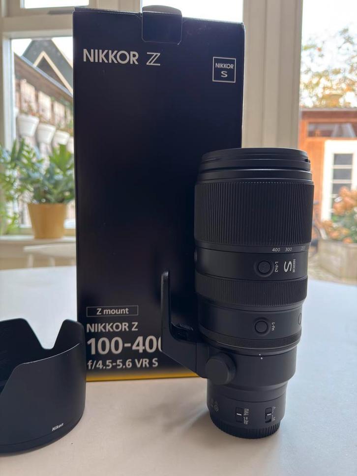 Nikkor Z 100-400 mm f/4.5-5.6 VR S - z.g.a.n., Audio, Tv en Foto, Fotografie | Lenzen en Objectieven, Zo goed als nieuw, Telelens