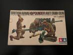 British Army 6 Pounder Anti-Tank Gun - Tamiya 1/35, Gebruikt, Tank, 1:32 tot 1:50, Ophalen of Verzenden