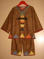 Te koop aangeboden: Indianenkostuum totempaal met hoofdtooi, Ophalen of Verzenden, Nieuw, 122 t/m 128, Jongen