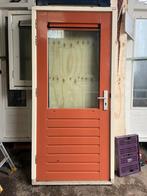 Deur met kozijn, Ophalen of Verzenden, Zo goed als nieuw, 200 cm of meer, Draaipoort